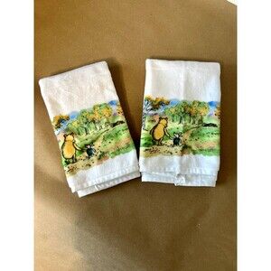 Winnie The Pooh Bathroom Towels - set of 2